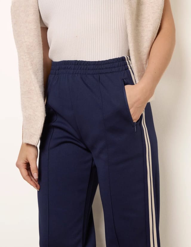 Blue Vanilla Side Stripe Sport Trousers - 3