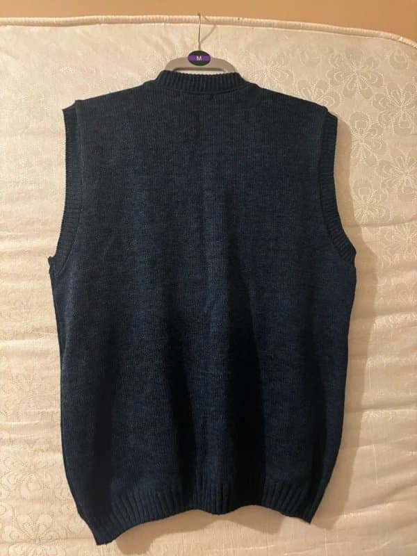 Bhs BHS Navy Knitted Vest Gilet XL