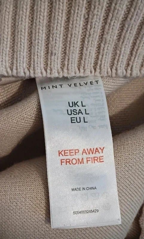 Mint Velvet Mint Velvet Beige Bomber Jacket RRP £129 - size L/16