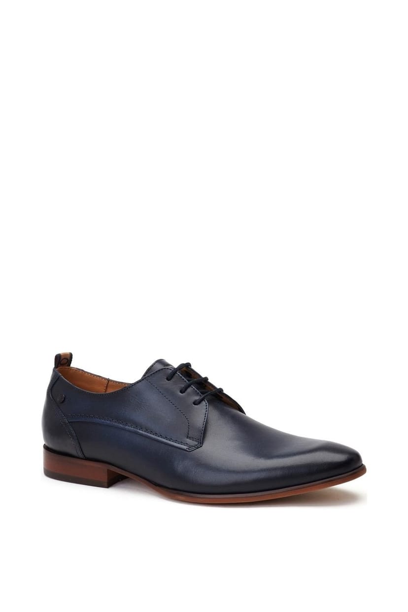 Base London Base London Men's Gambino Lace Up Derby Shoe in Navy - 1