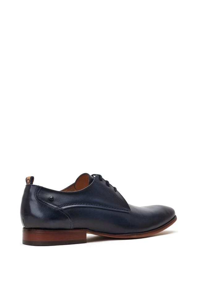 Base London Base London Men's Gambino Lace Up Derby Shoe in Navy - 2