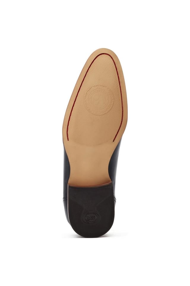 Base London Base London Men's Gambino Lace Up Derby Shoe in Navy - 3