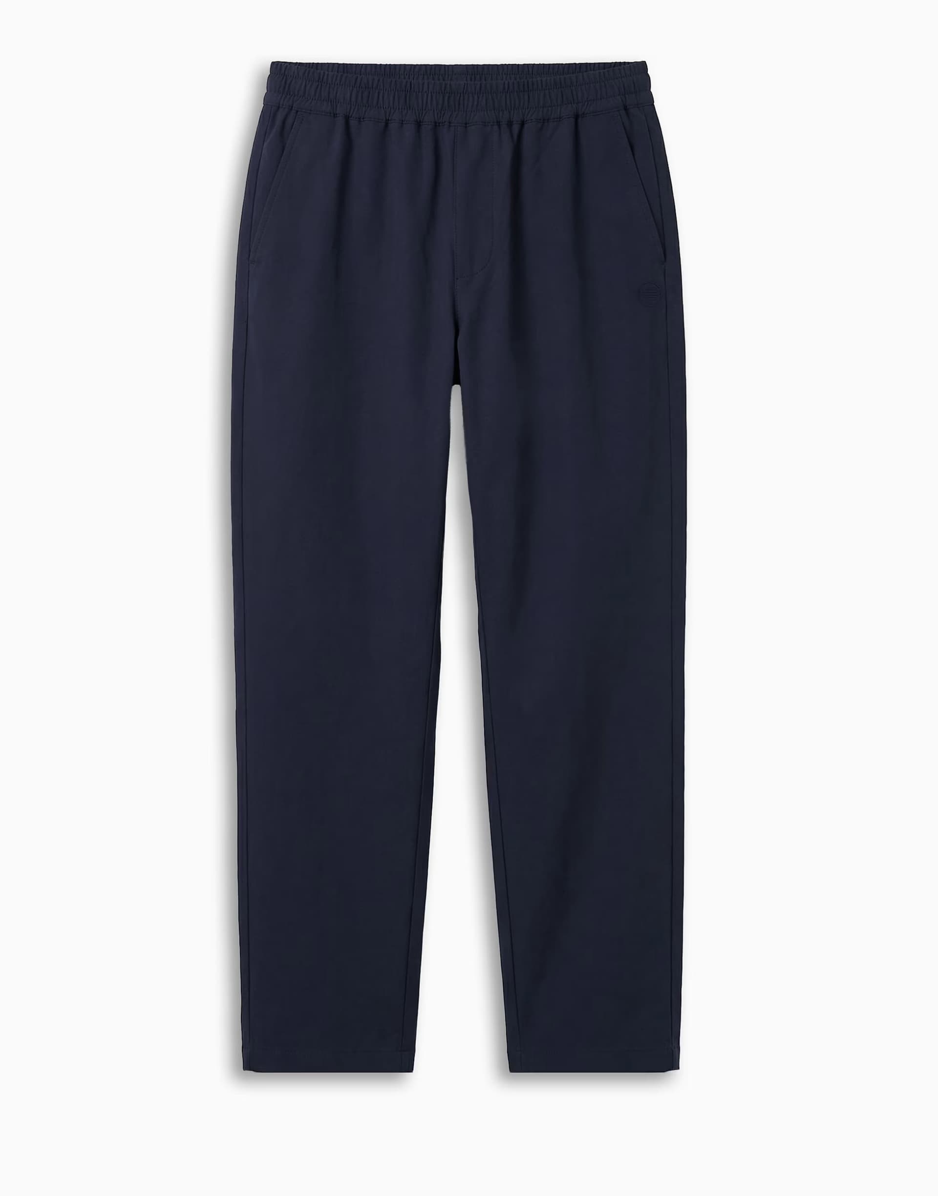 ASOS ASOS DESIGN motionMAX™ four way stretch co-ord straight trousers in navy