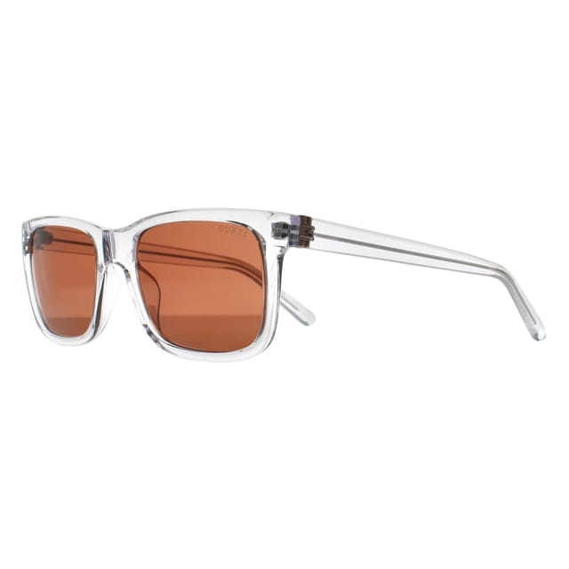 Guess Guess Men's Rectangle Clear Brown GU00066 - 2