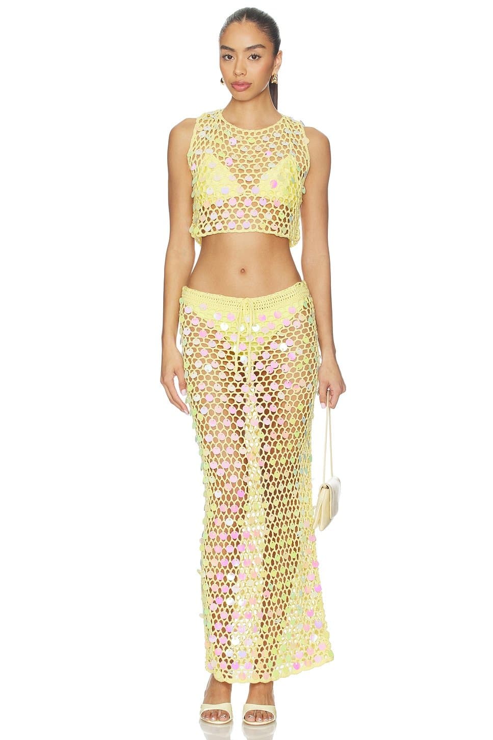 revolve Coralie Maxi Skirt Set