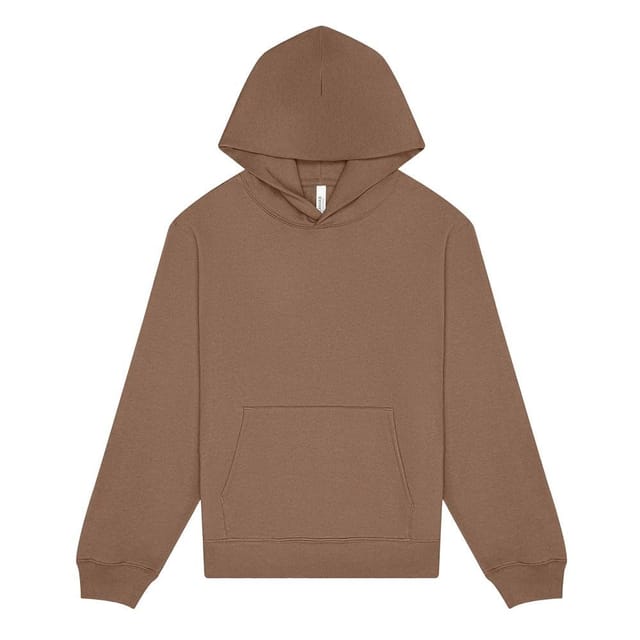 Canvas Canvas Men's Heavyweight Hoodie in Brown - 2