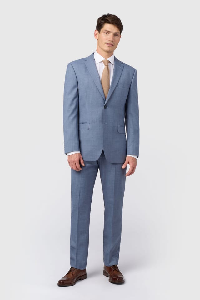 Racing Green Racing Green Men's Airforce Suit Jacket in Blue - 3