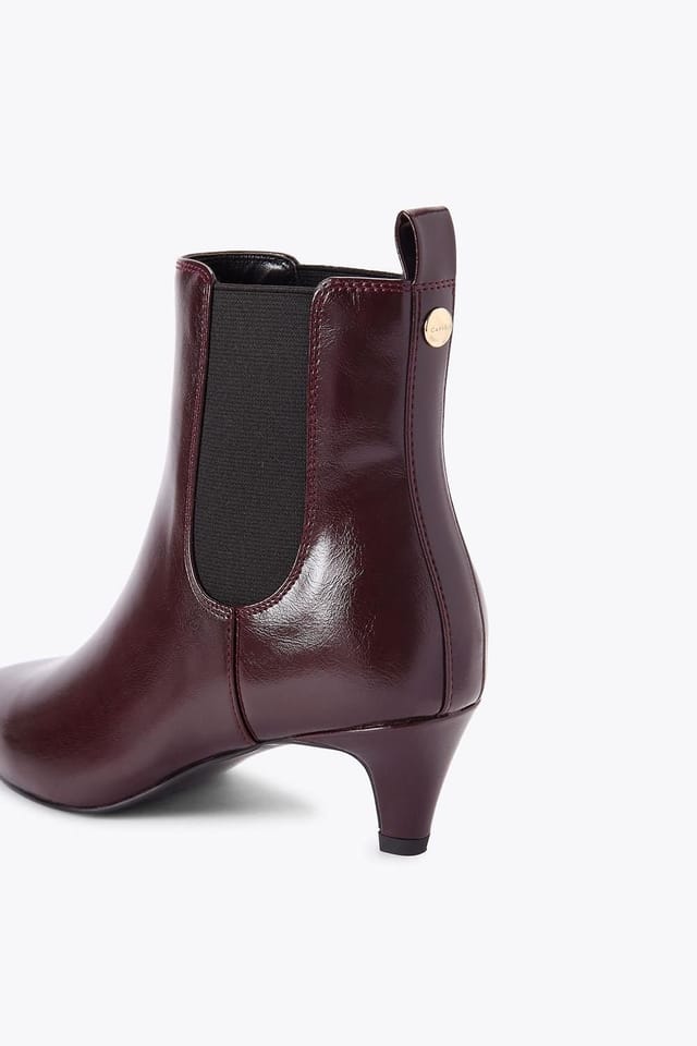 Carvela Carvela Women's 'Franca Ankle' Boots in Wine - 3