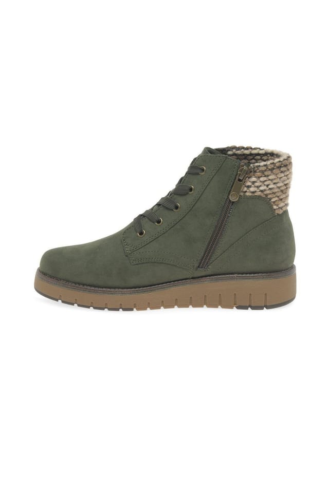marco tozzi Marco Tozzi Women's 'Dallas' Ankle Boots in Khaki - 2