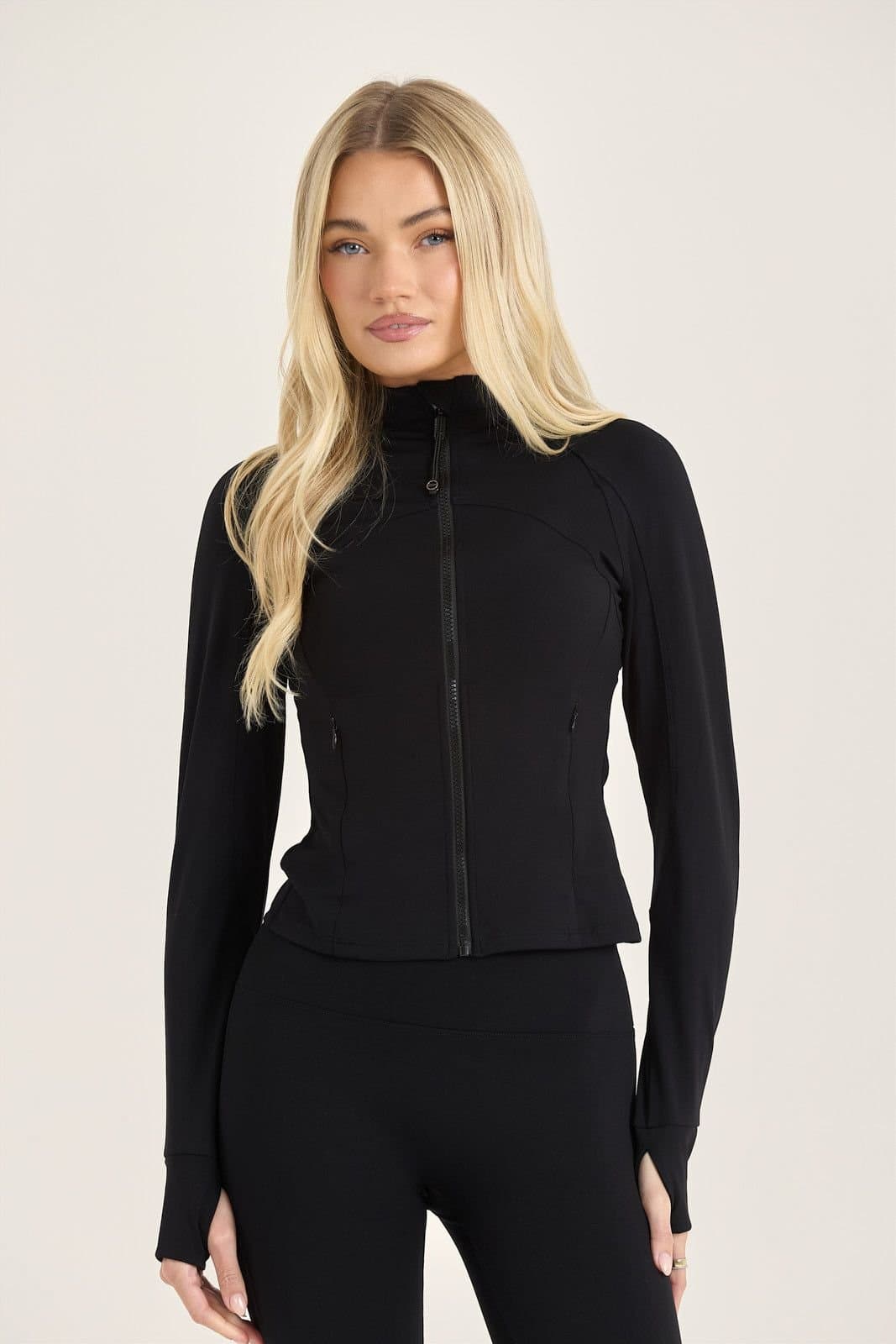 Loom Archives Loom Archives Women's Day Flow Zip Up Jacket in Black