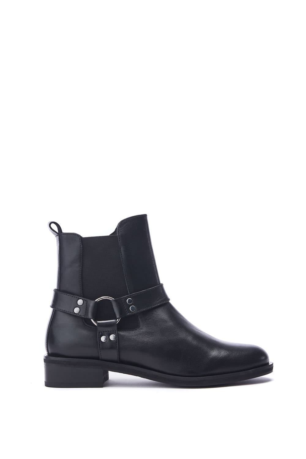 Moda In Pelle Moda In Pelle Women's 'Palanne' Leather Ankle Boots in Black