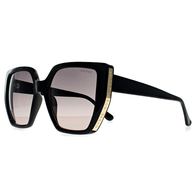 GUESS Guess Women's Cat Eye Shiny Black Pink Brown GF6178 - 2