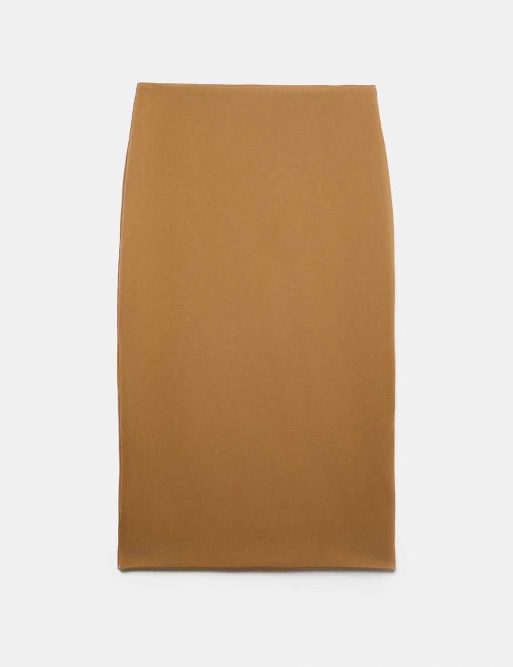 Marks & Spencer M&S Jersey Midi Pencil Skirt Neutral