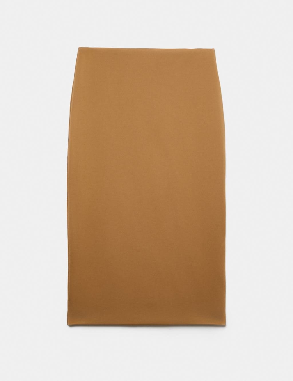 Marks & Spencer M&S Jersey Midi Pencil Skirt Neutral - 1