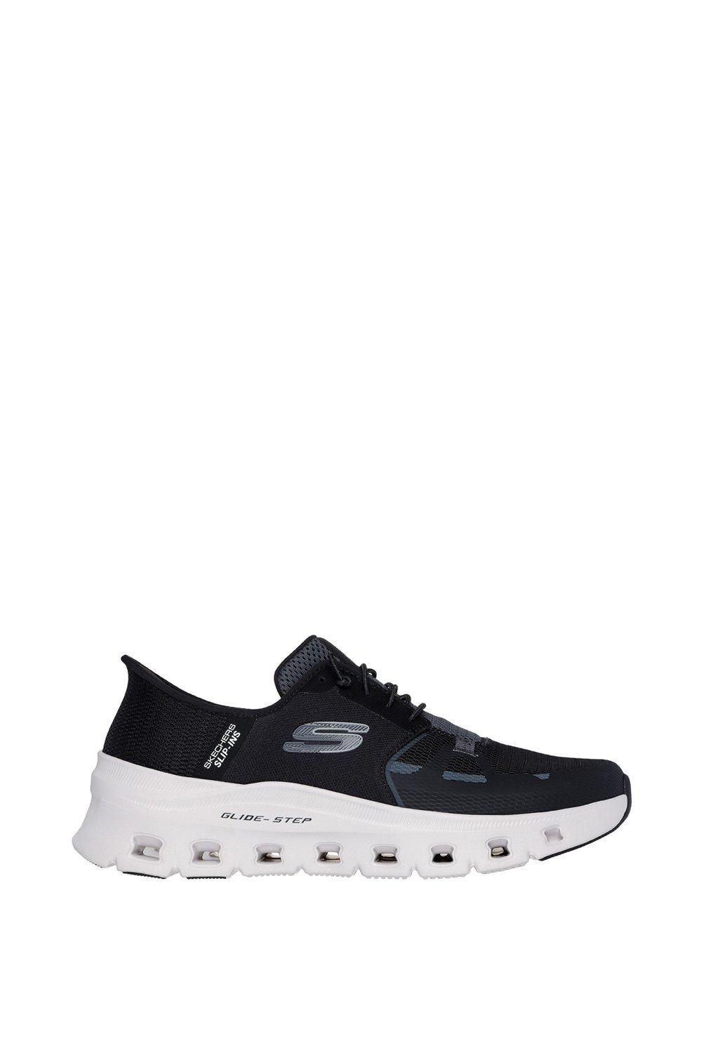 Skechers Skechers Men's Glide Step Slip-ins Mesh Bungee Sneaker Black - 2