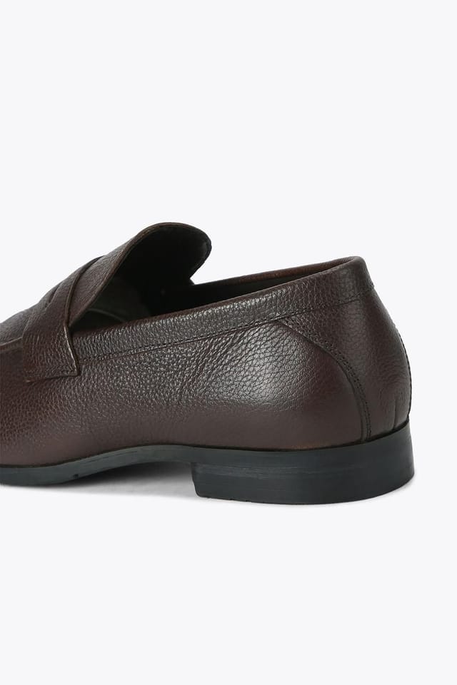 KG Kurt Geiger KG Kurt Geiger Men's 'Freddy' Leather Shoes in Dark Brown - 3