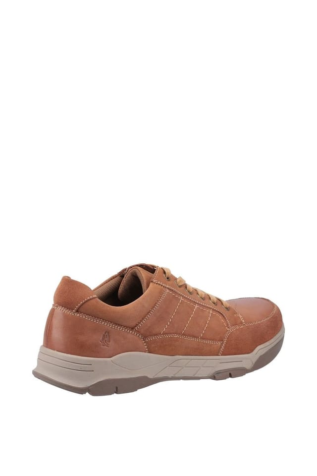 Hush Puppies Hush Puppies Men's 'Finley' Smooth Leather Lace Shoes in Tan - 2