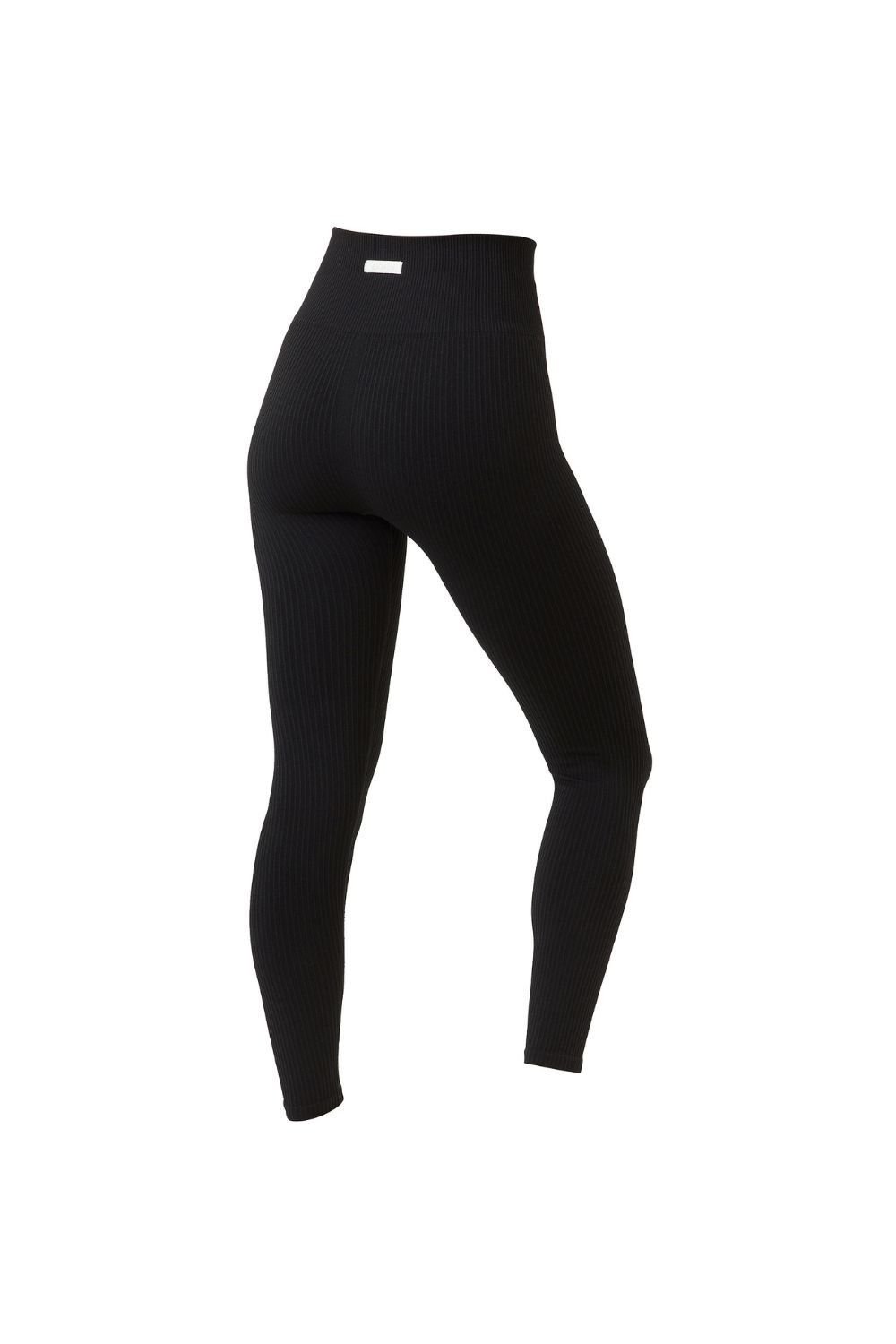 Bjorn Borg Bjorn Borg Women's Designer Rib Studio Leggings in Black - 2