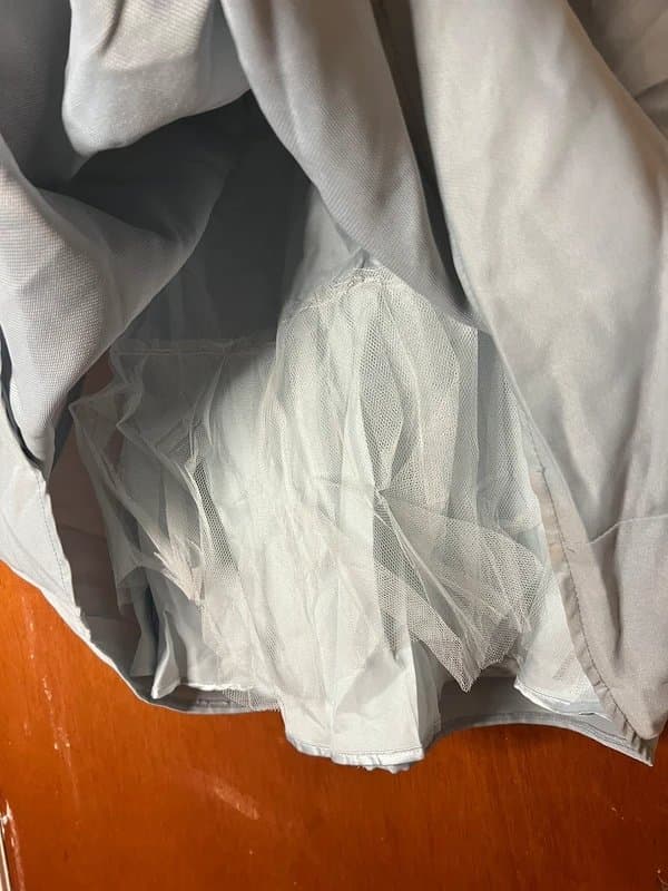 chi chi london Chi Chi London bardot style skater dress, light blue size 8