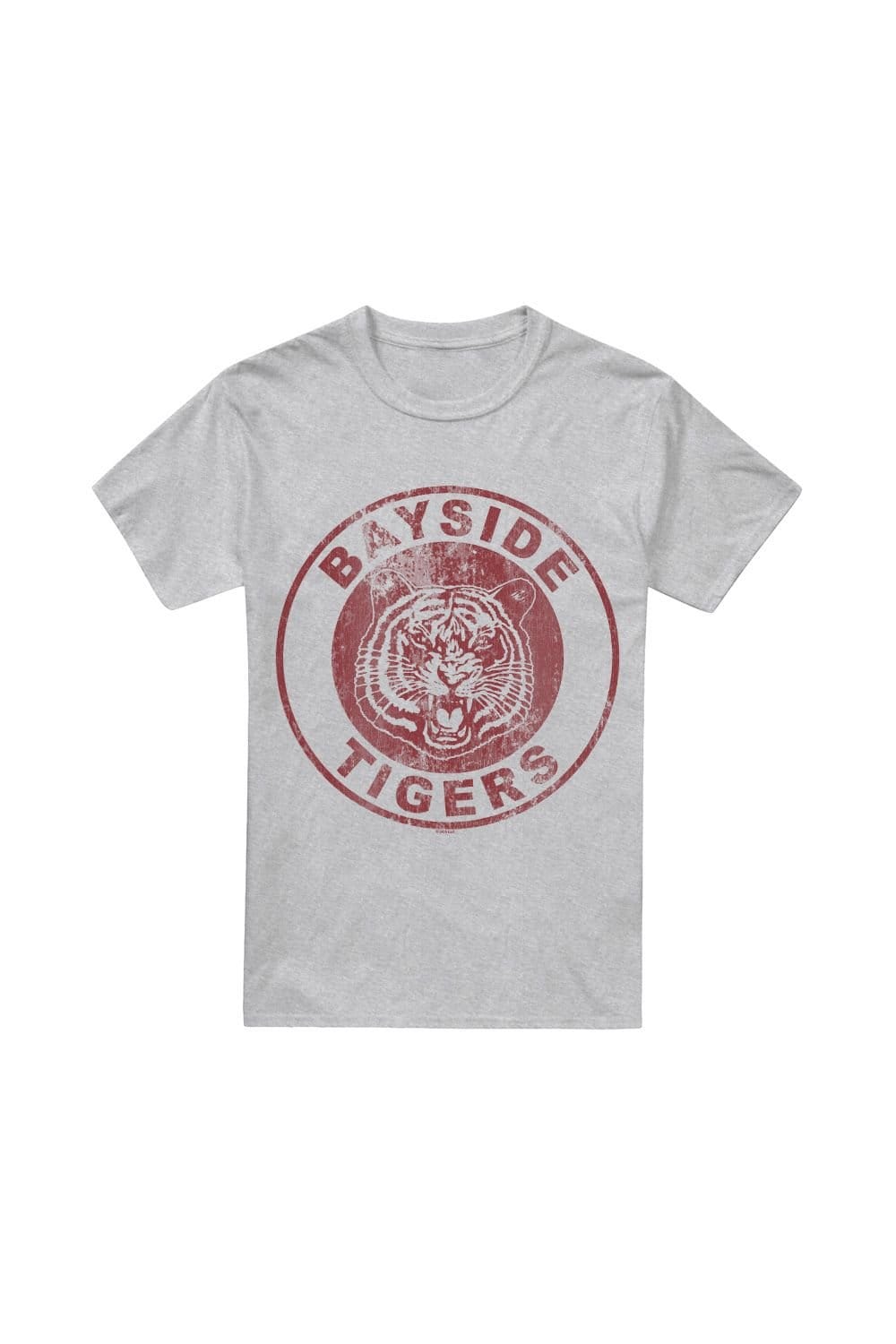 NBCU NBCU Men's Saved By The Bell Bayside Tigers T-Shirt, Grey - 4