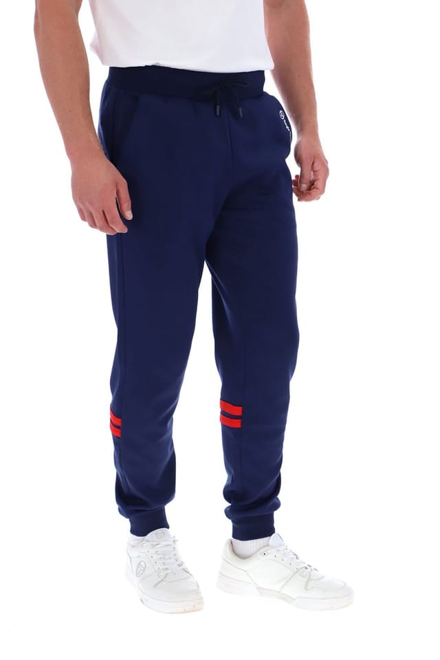 Sergio Tacchini Sergio Tacchini Men's Blow Track Pant Maritime Blue/Adrnaline Rush in Blue - 2