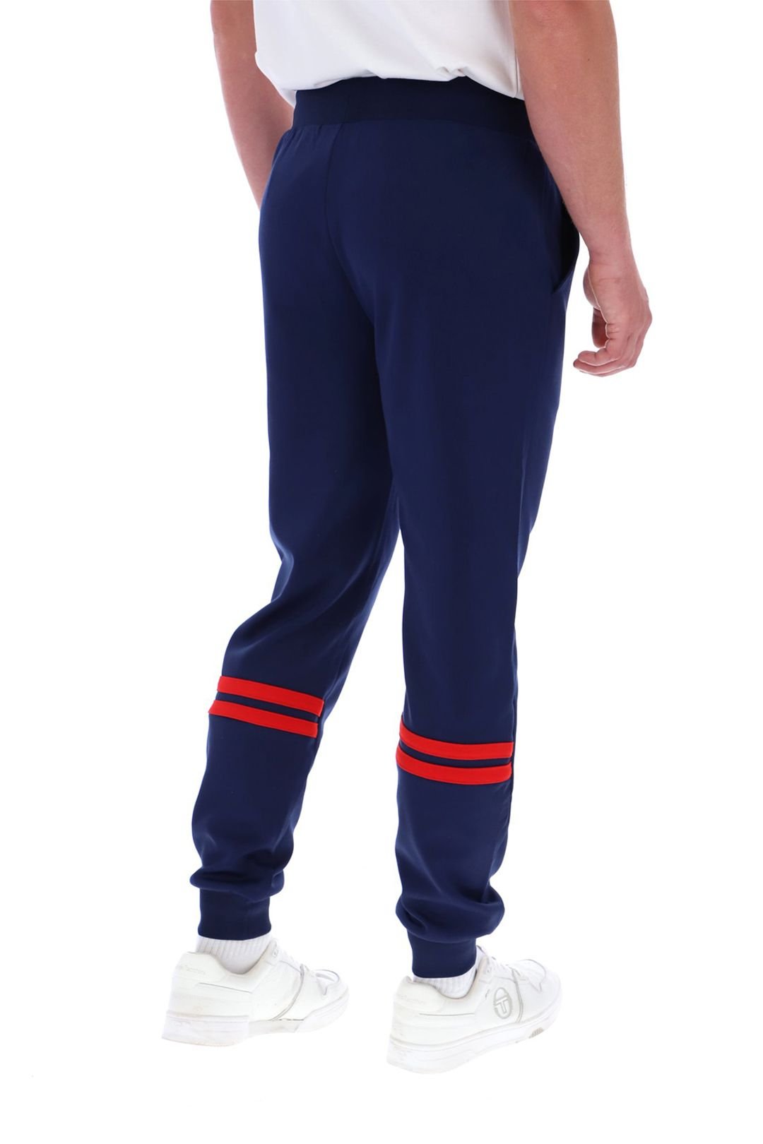 Sergio Tacchini Sergio Tacchini Men's Blow Track Pant Maritime Blue/Adrnaline Rush in Blue - 3