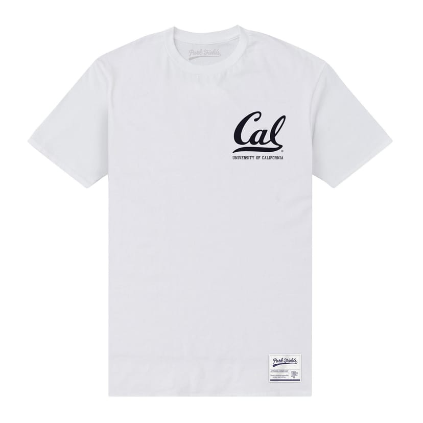 Berkeley Berkeley Men's University Of California T-Shirt in White - 1