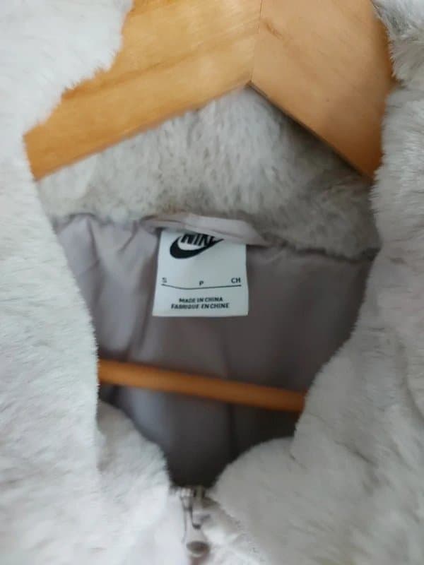 Nike Nike fur jacket UK S