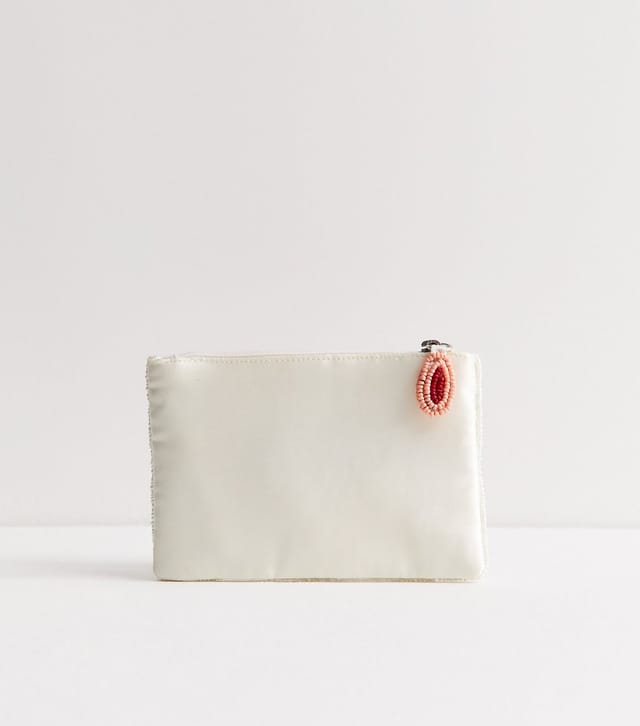 New Look Blue Beaded Lobster Zip Purse New Look - 3