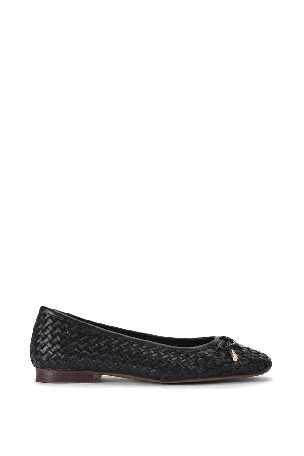KG Kurt Geiger KG Kurt Geiger Women's 'Nora' Leather Flats in Black