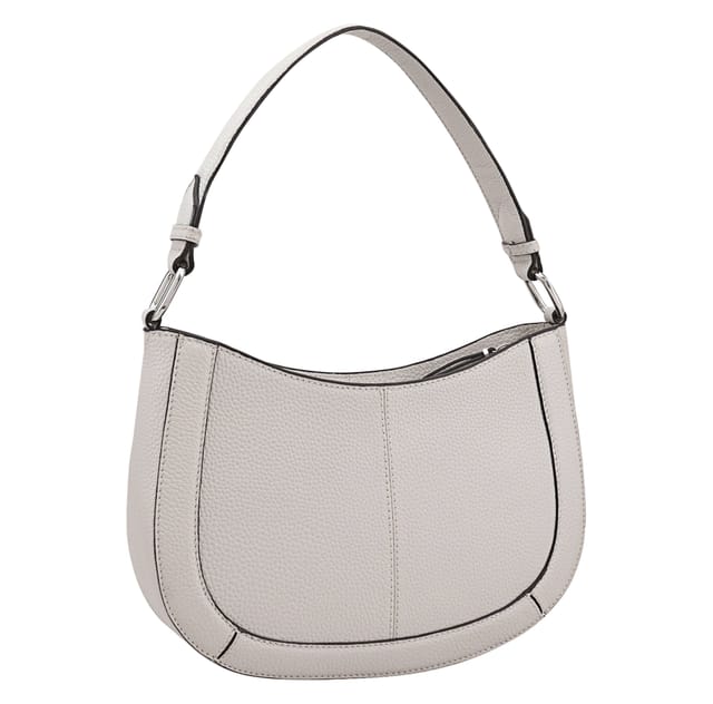 Dents Dents Women's Selvia Leather Hobo Bag in Grey - 2