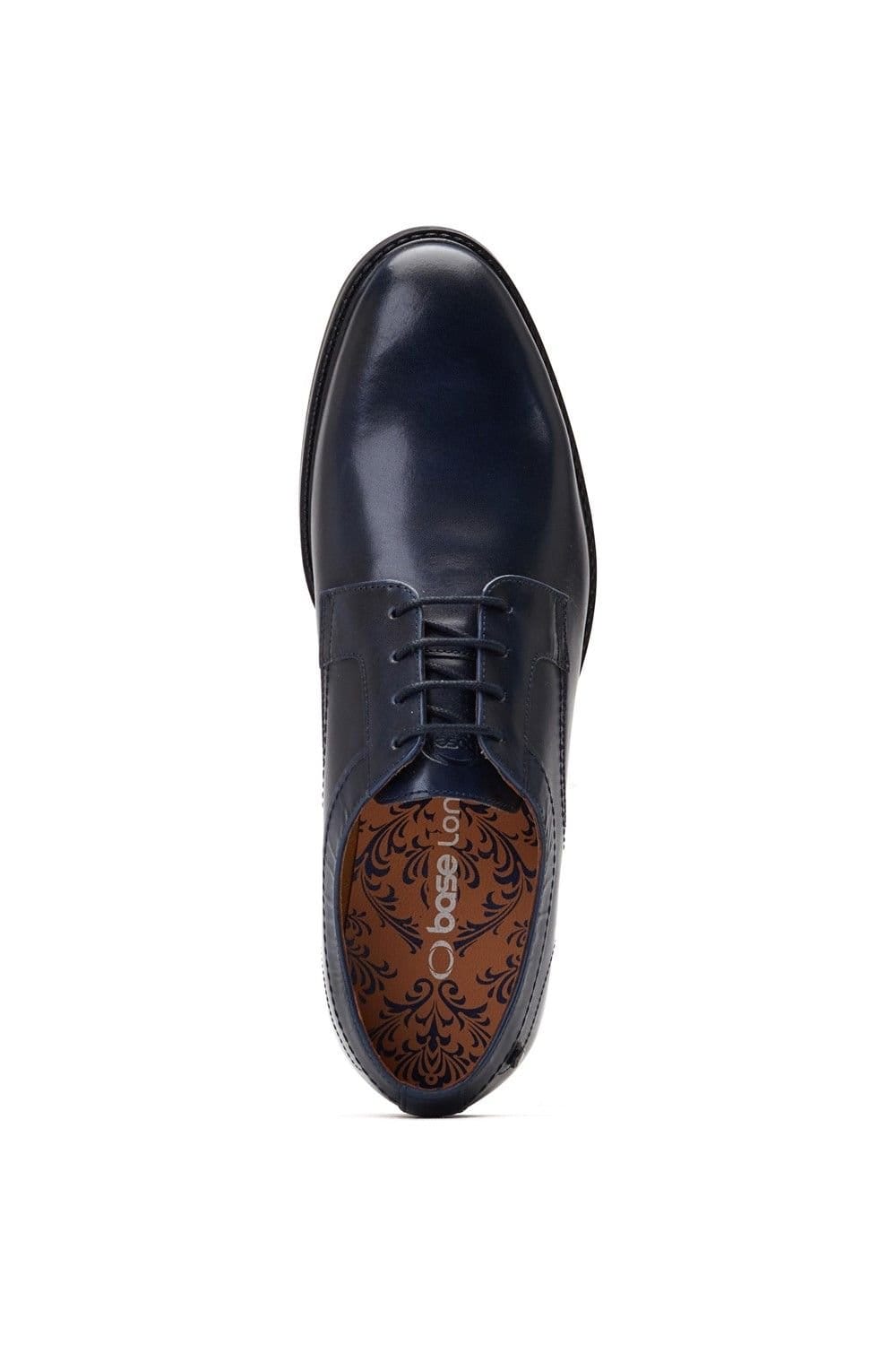 Base London Base London Men's Drake Waxy Shoe in Navy - 4