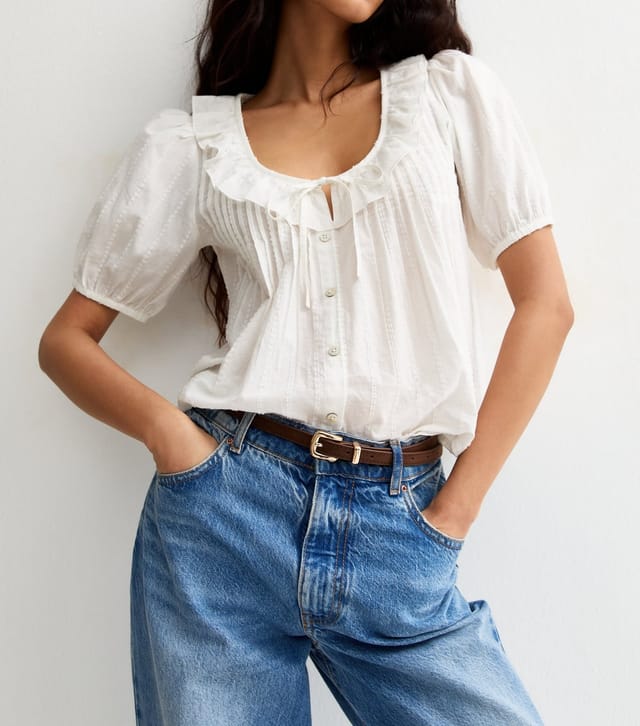 New Look Pack Of 2 Brown and Neutral Faux Suede Belts New Look - 2