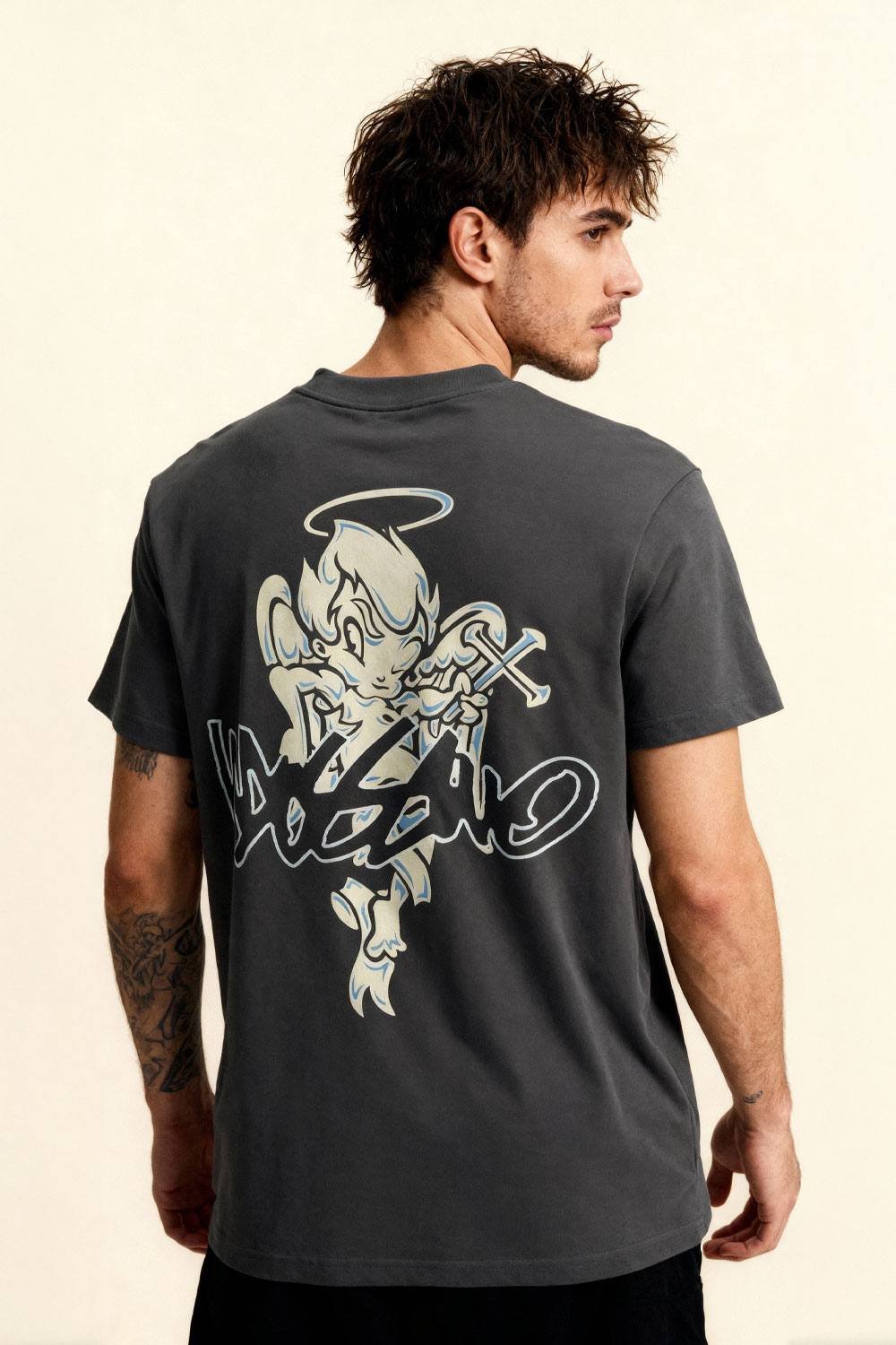 Mossimo Mossimo Men's Chrub T-Shirt in Charcoal - 4