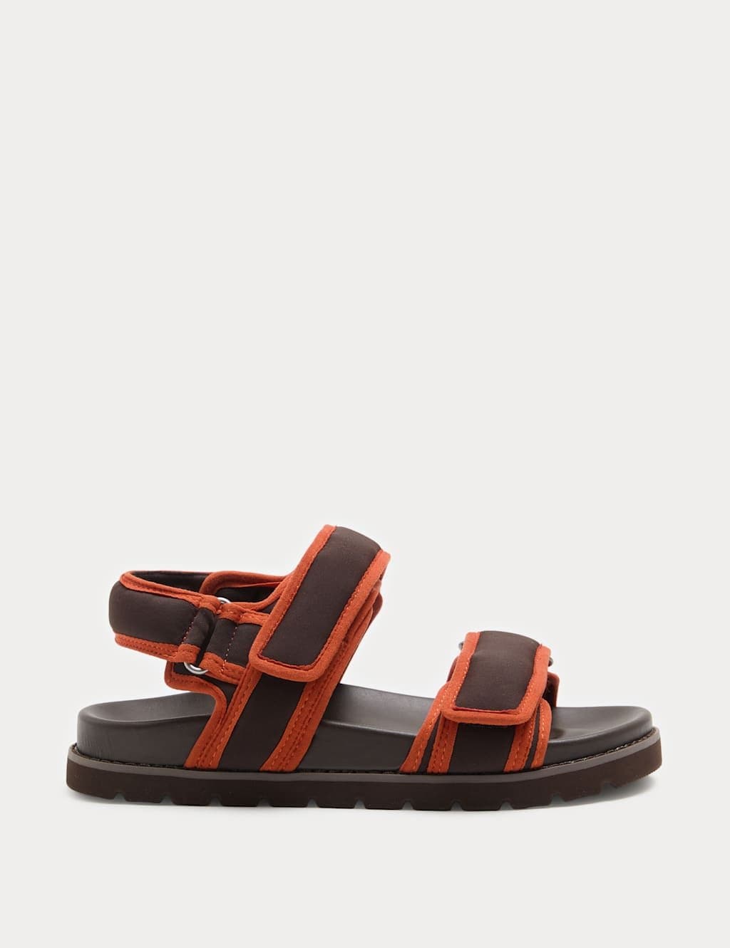 Marks & Spencer M&S Brown Chunky Footbed Sandals
