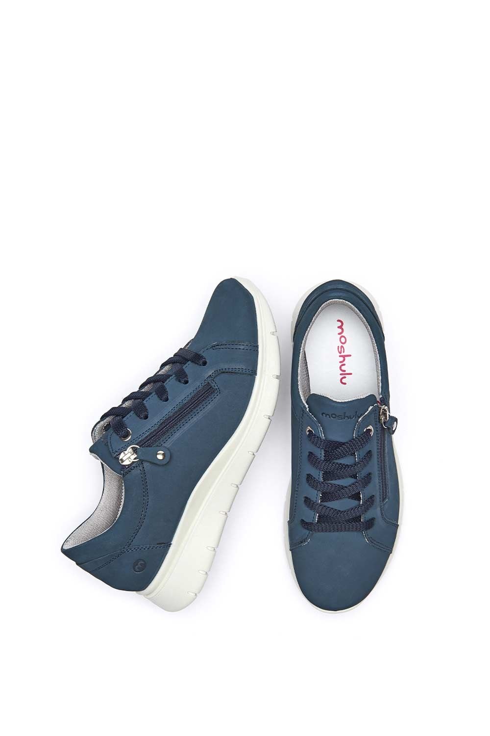 Moshulu Moshulu Women's 'Kensey' Casual Lightweight Trainers in Indigo - 2