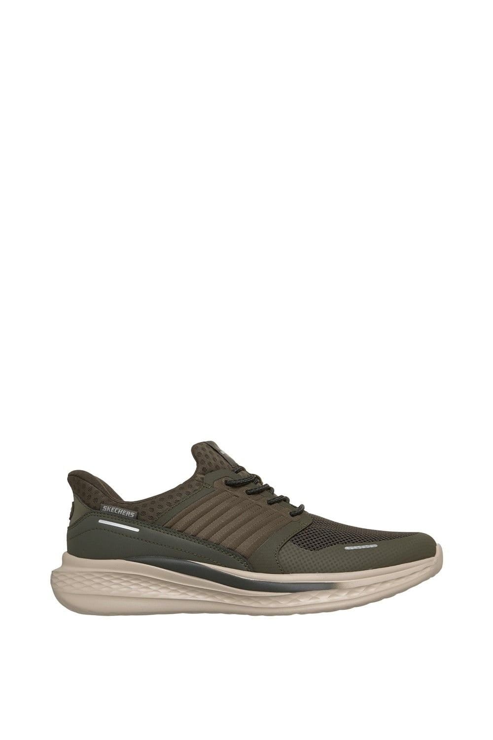 Skechers Skechers Men's Slade Luther Trainer in Olive - 4