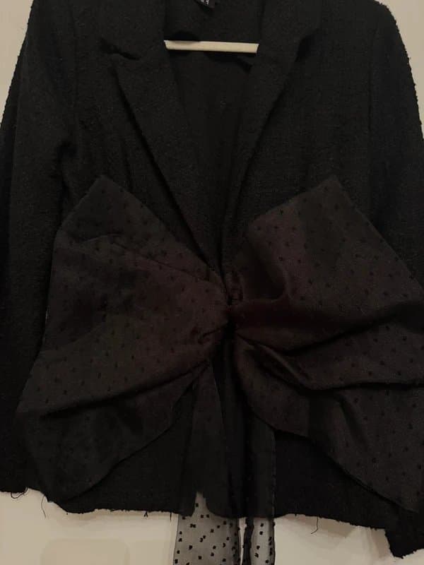 ASOS ASOS luxe bow blazer