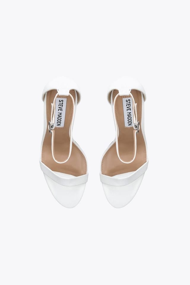 Steve Madden STEVE MADDEN Women's 'Tecy' Leather Heels in White - 2