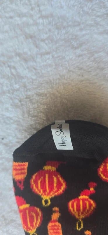Happy Socks BNWT Happy Socks – Feet Having A Lantern Party! UK4-7 RRP£16
