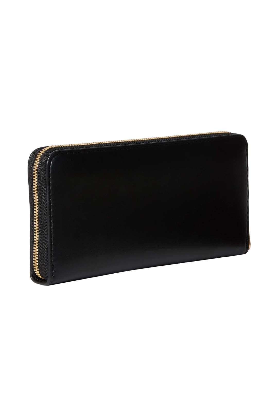 Calvin Klein Calvin Klein Women's Bold Long Zip Around Black - 4