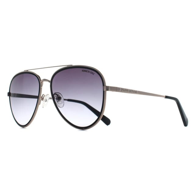 Kenneth Cole Kenneth Cole Women's Aviator Gold Smoke Gradient KC00023 - 2