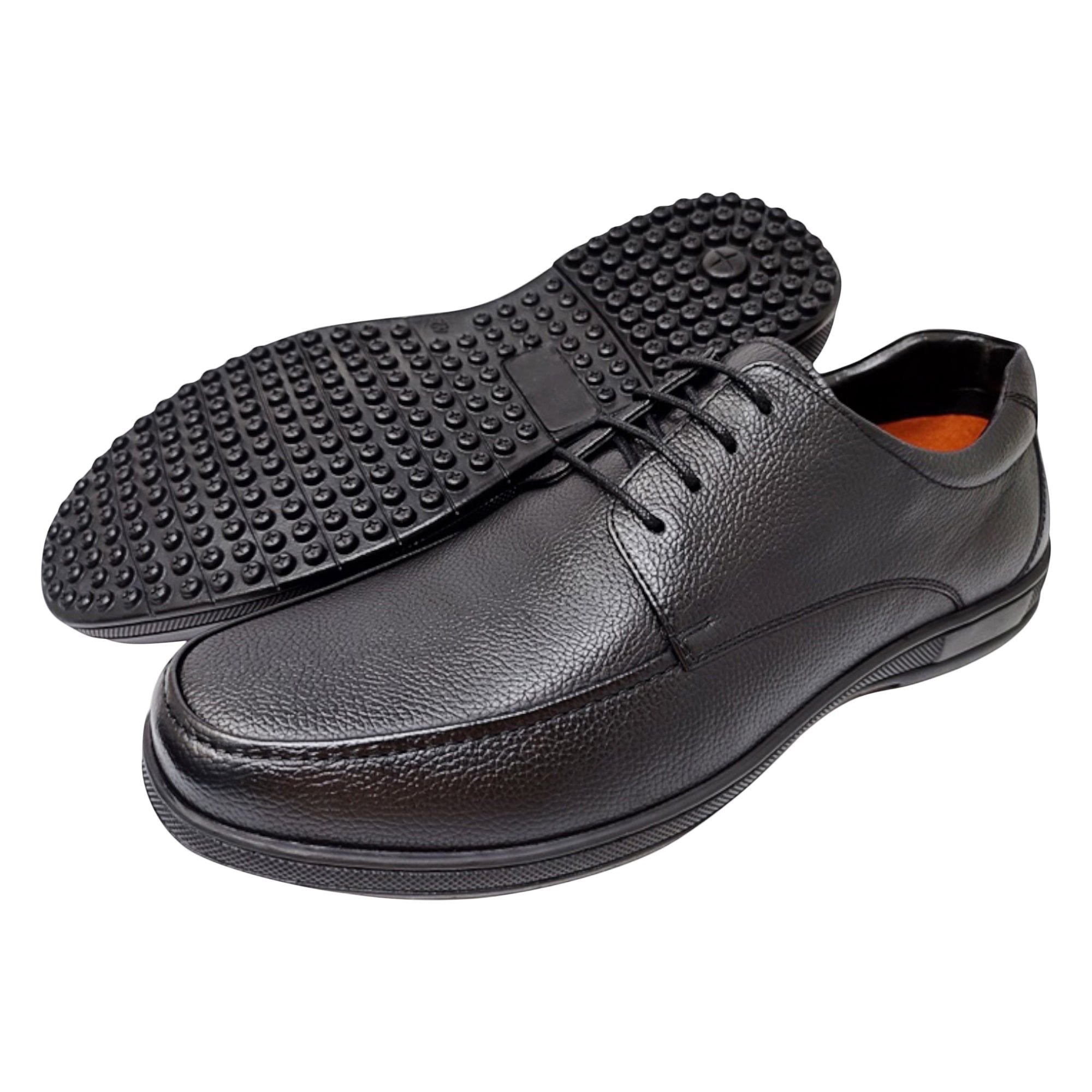 LB COMFORT LB COMFORT Men's Gordon Leather Shoes in Black - 2