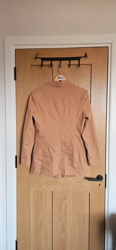 ASOS Coral Beige ASOS Linen Jacket