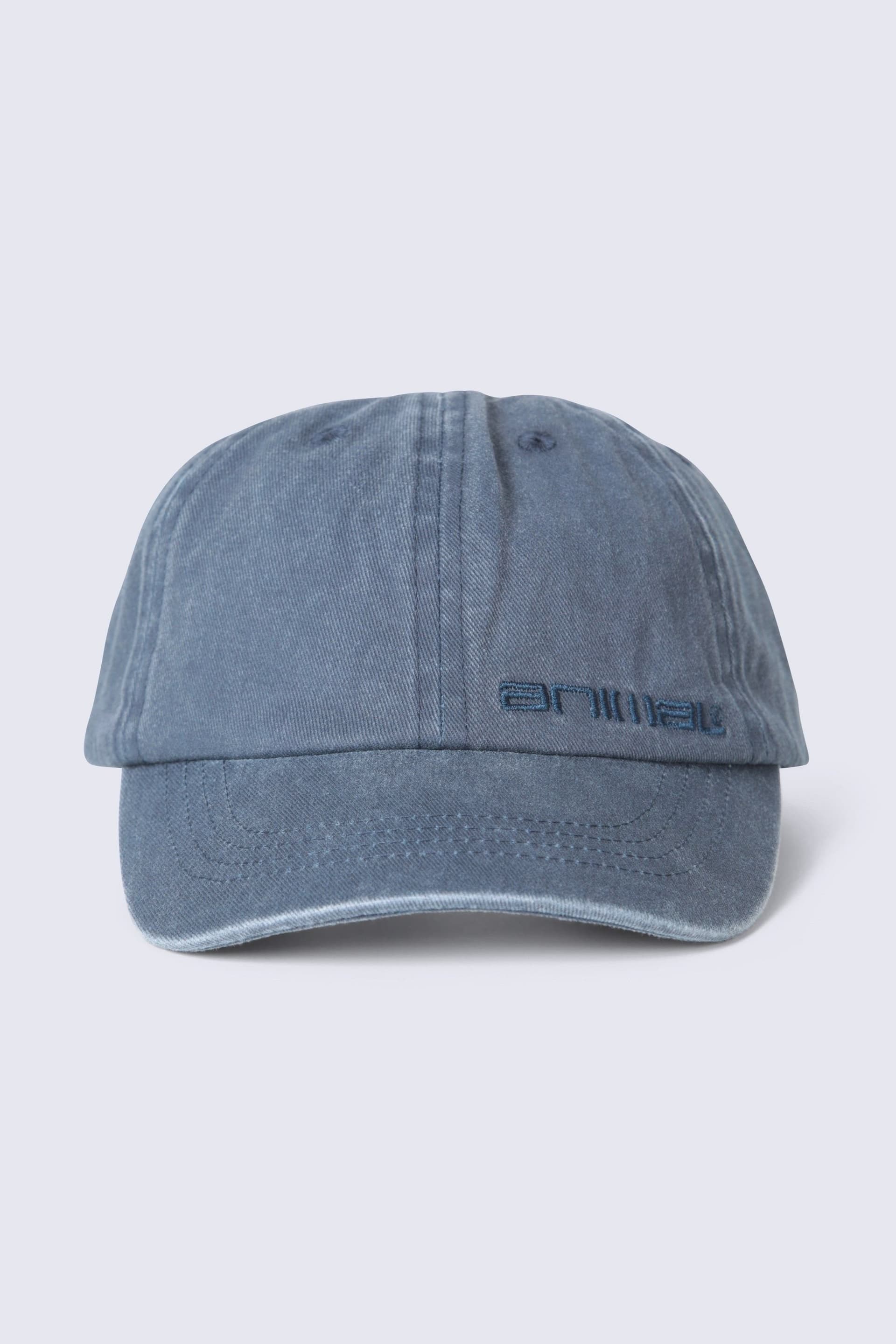 Animal Animal Men's 'Lucky' Soft Breathable Adjustable Strap Outdoor Baseball Cap in Navy