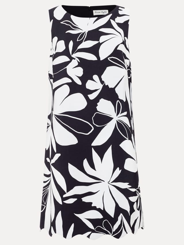 Phase Eight Phase Eight Women's Marta Floral Mini Dress in Black - 2