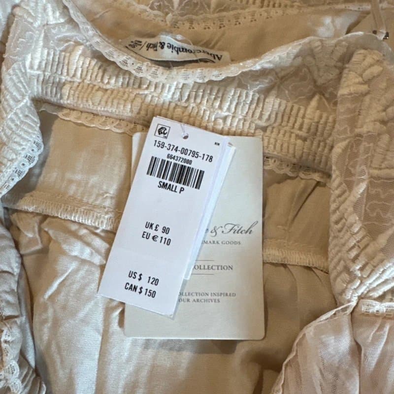 Abercrombie & Fitch Lace babydoll dress