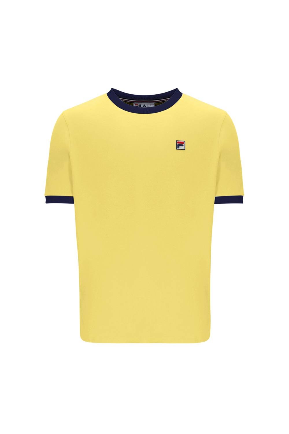 Fila Fila Men's Marconi Essential Ringer Tee Raffia/ Navy in Blue - 2