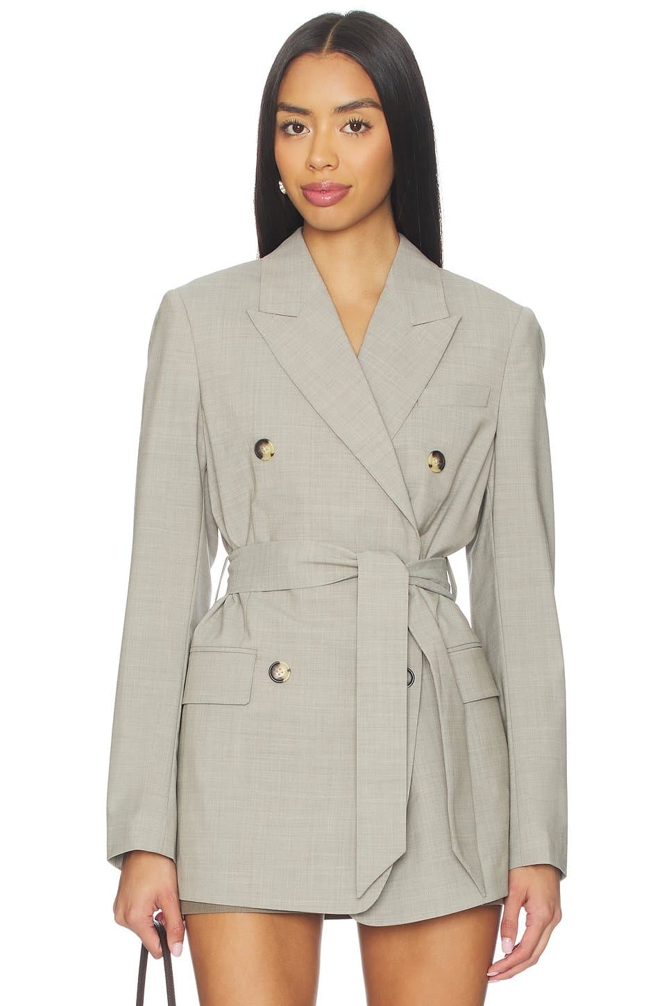 revolve Revolve Classic Virginia Blazer in Light Taupe