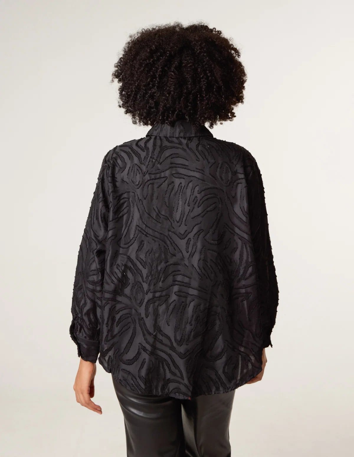 Blue Vanilla Burnact Oversized Shirt - 4